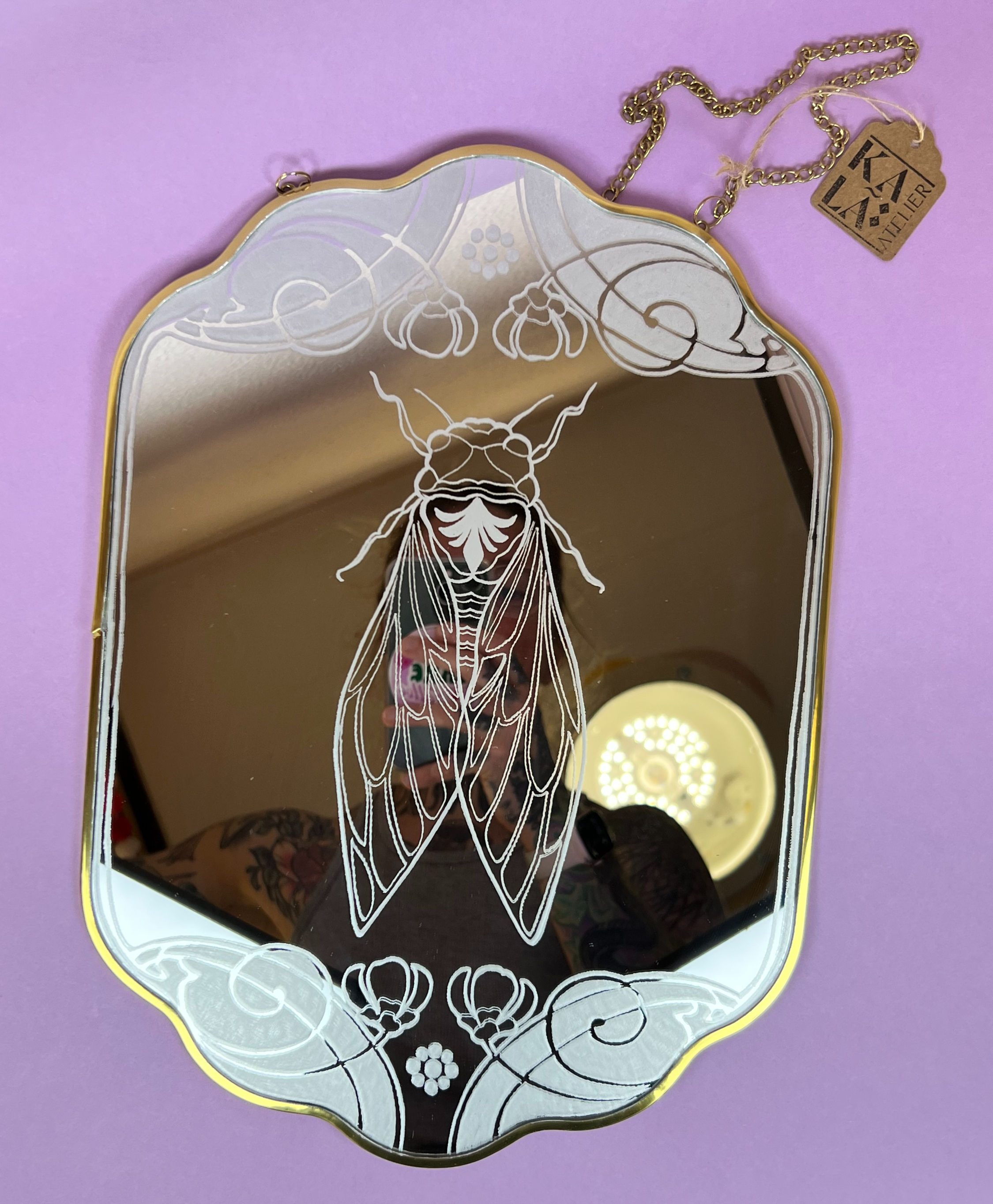 Spiegel "Cicada"