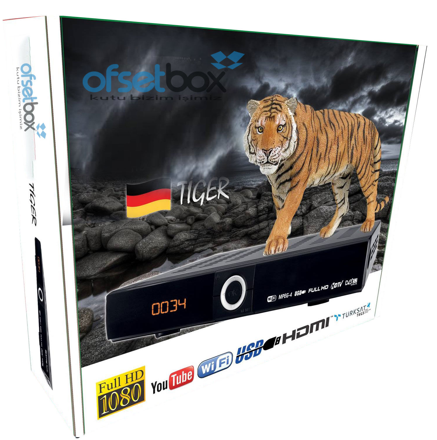 Elektronik-Elektrik Kutusu (RECİVİER-Uydu Alıcısı kutusu)