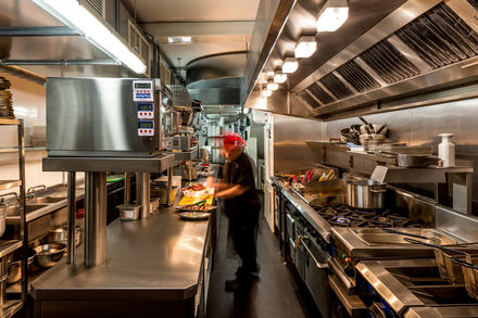 The Diner Interior design