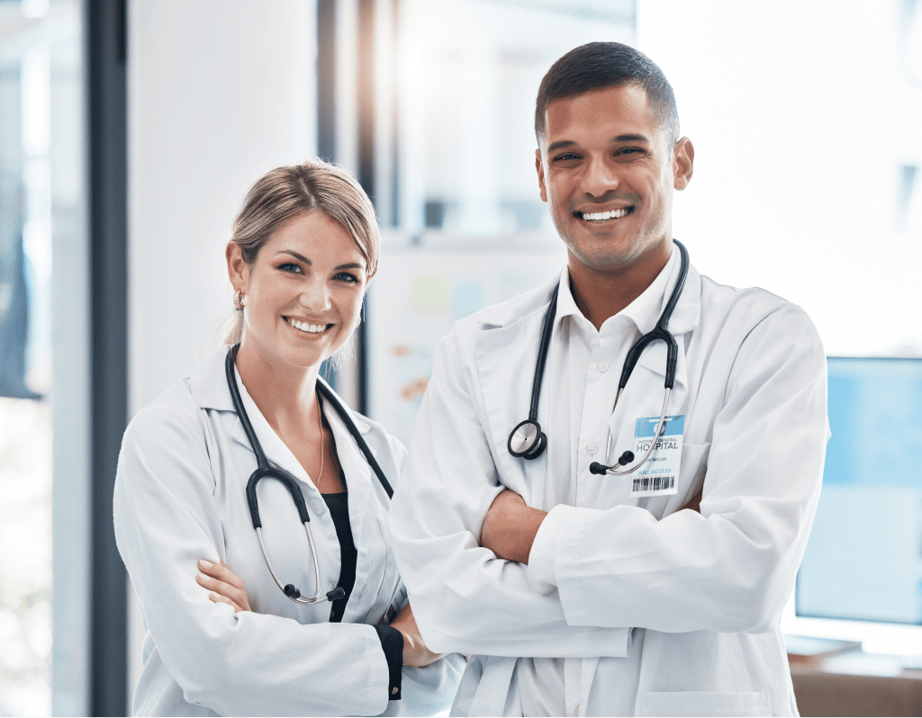 2 happy and approachable doctors at MedKey.png