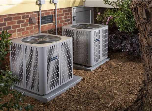 two trane ac units
