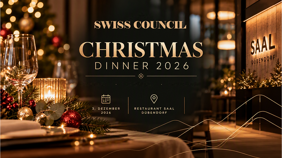 Swiss Council Christmas-Dinner 2026