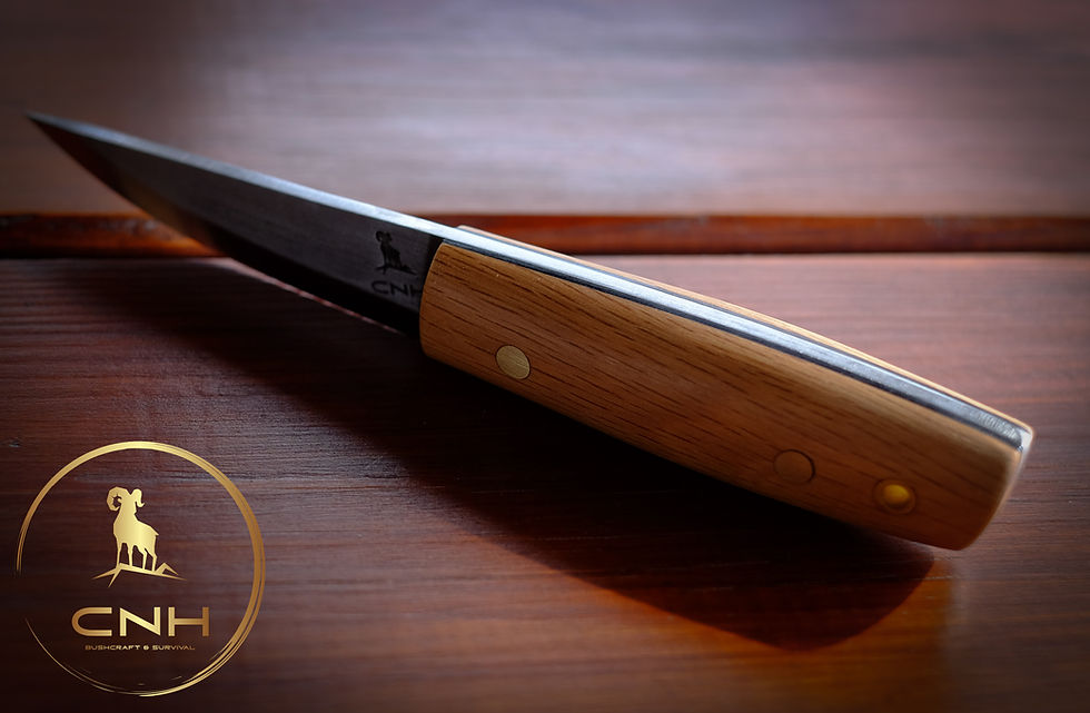 Thumbnail: CNH Puuko Knife - Golden Oak
