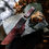 Thumbnail: CNH Bushcraft Knife - Black G10 - Brass Liners