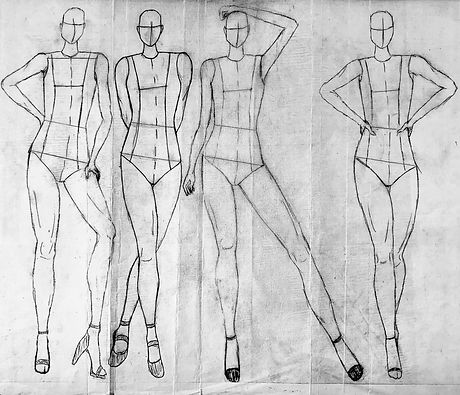 croquis sketches