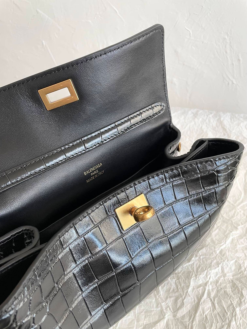 Thumbnail: BALENCIAGA RODEO BAG BLACK