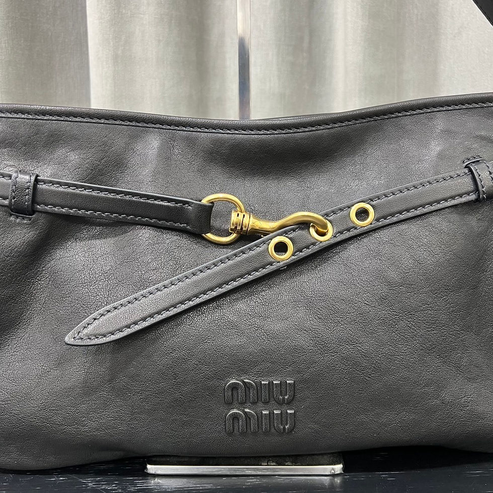 Thumbnail: MIU MIU AVENTURE BAG BLACK