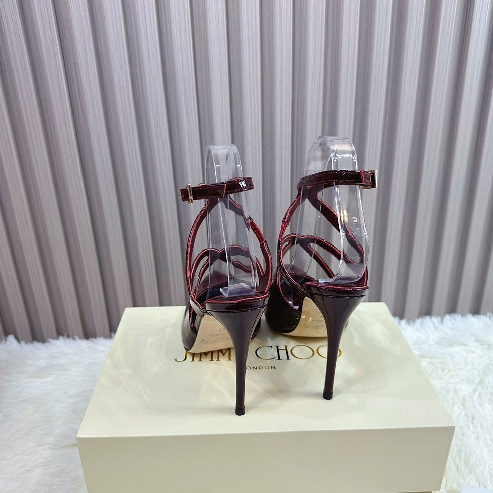 Thumbnail: JIMMY CHOO AZIA PUMPS BURGUNDY