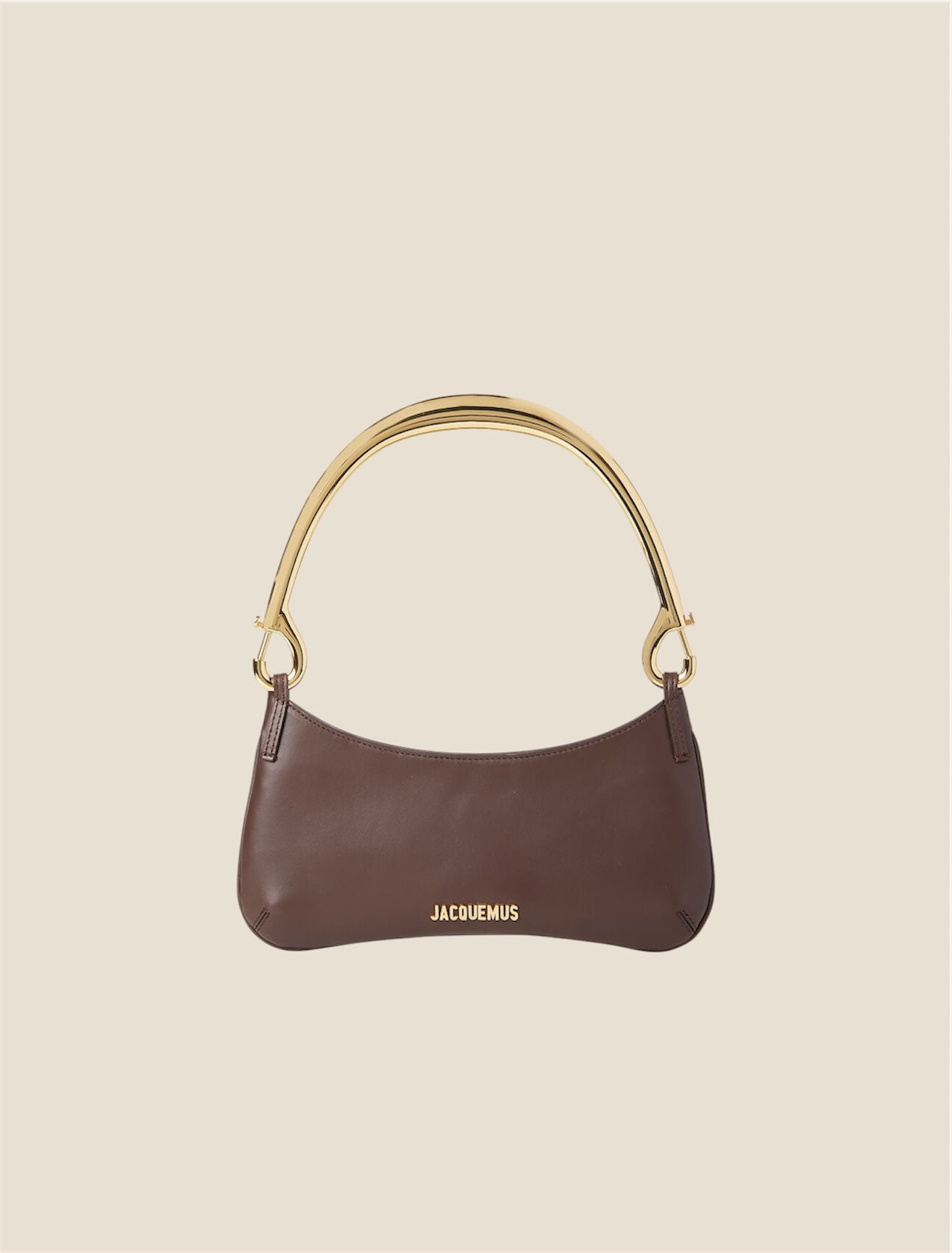 JACQUEMUS LE CHIQUITE MOUSQUETON BROWN