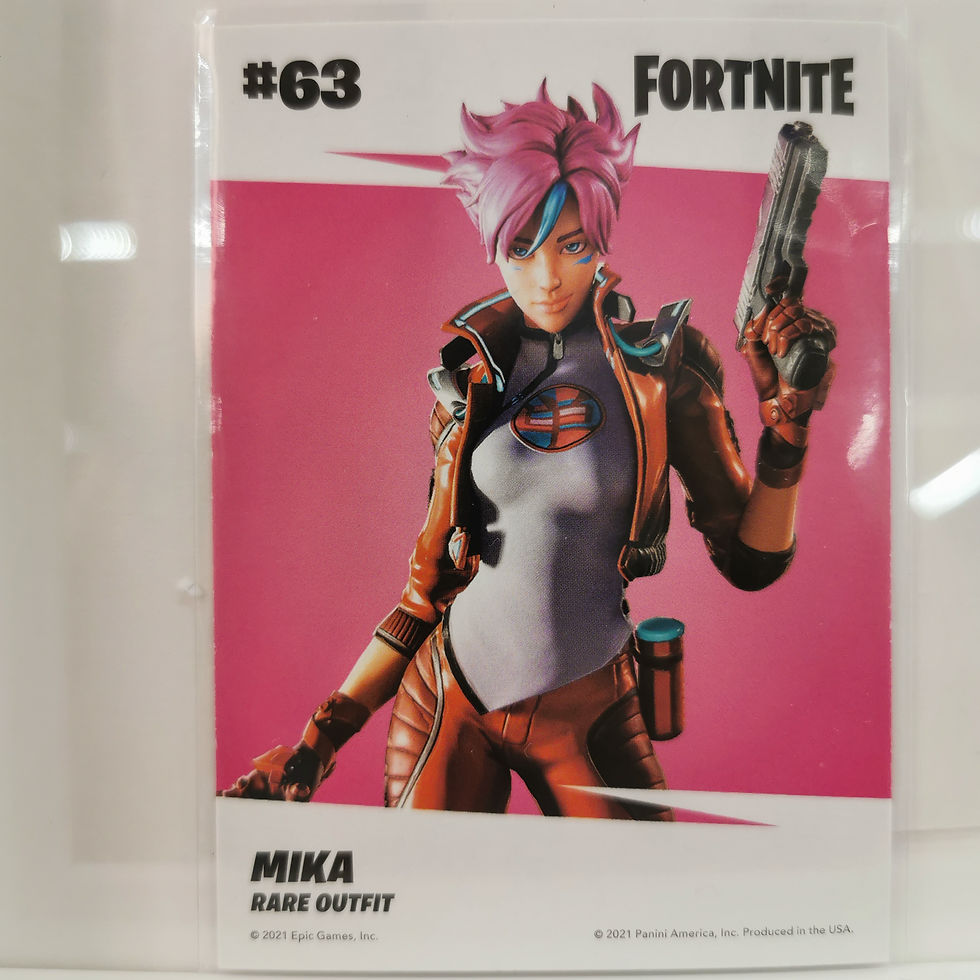 Panini Fortnite Mika #63 Holofoil Series 3