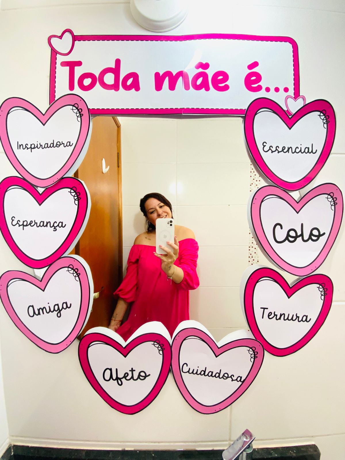 PAINEL ESPELHO DIA DAS MÃES