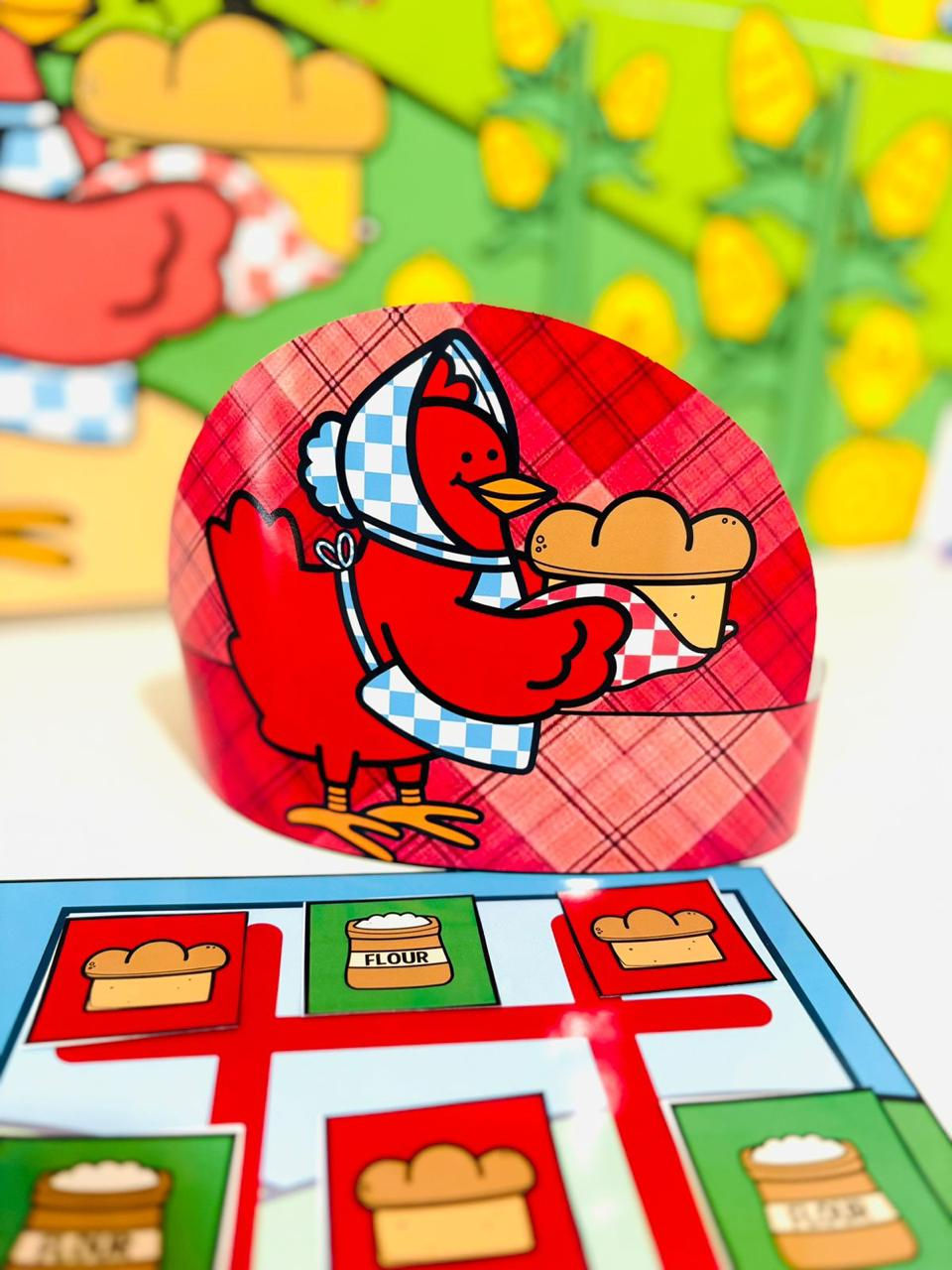 Miniatura: GALINHA RUIVA-Projeto Contos