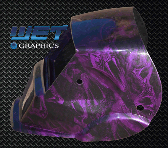 Custom Welding Helmet Hydrographics