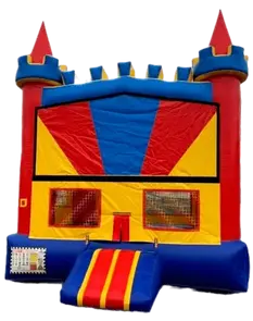 Rainbow Castle Bounce House Rentals
$105.00
Unit Dimensions:
Length: 13'
Width: 13'
Height: 15'