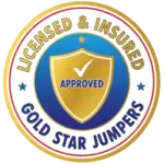 Gold Star Jumpers Licensed & Insured Logo