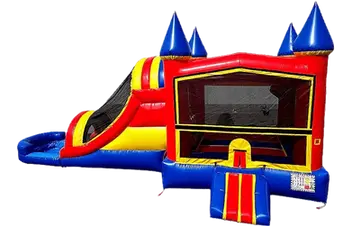 5 - 1 Castle Combo Bounce House Rental (Wet/Dry)
$255.00
Unit Dimensions:
Length: 27'
Width: 13'
Height: 14'