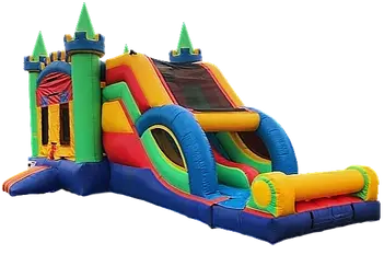 5 - 1 Castle Deluxe Dual Lane Bounce House Rental
(Dry)
$225.00
Unit Dimensions:
Length: 27'
Width: 14'
Hight: 15'