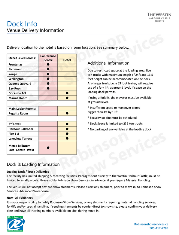 The Westin Harbour Castle Toronto Dock I