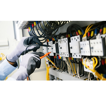 Black and Orange Modern Electrical Services Instagram Post.png