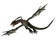 Flying Fantasy Dragon