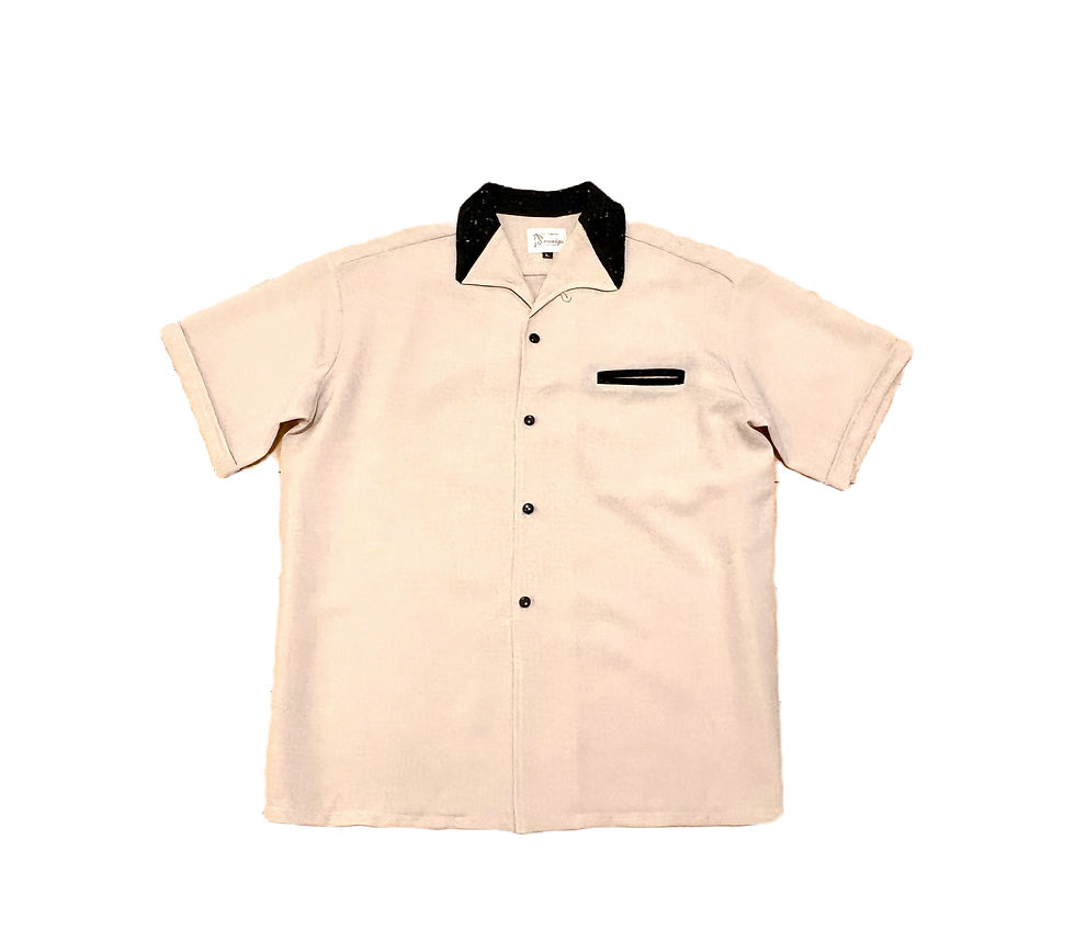 Sir Swankys Rayon Tan Camp Shirt