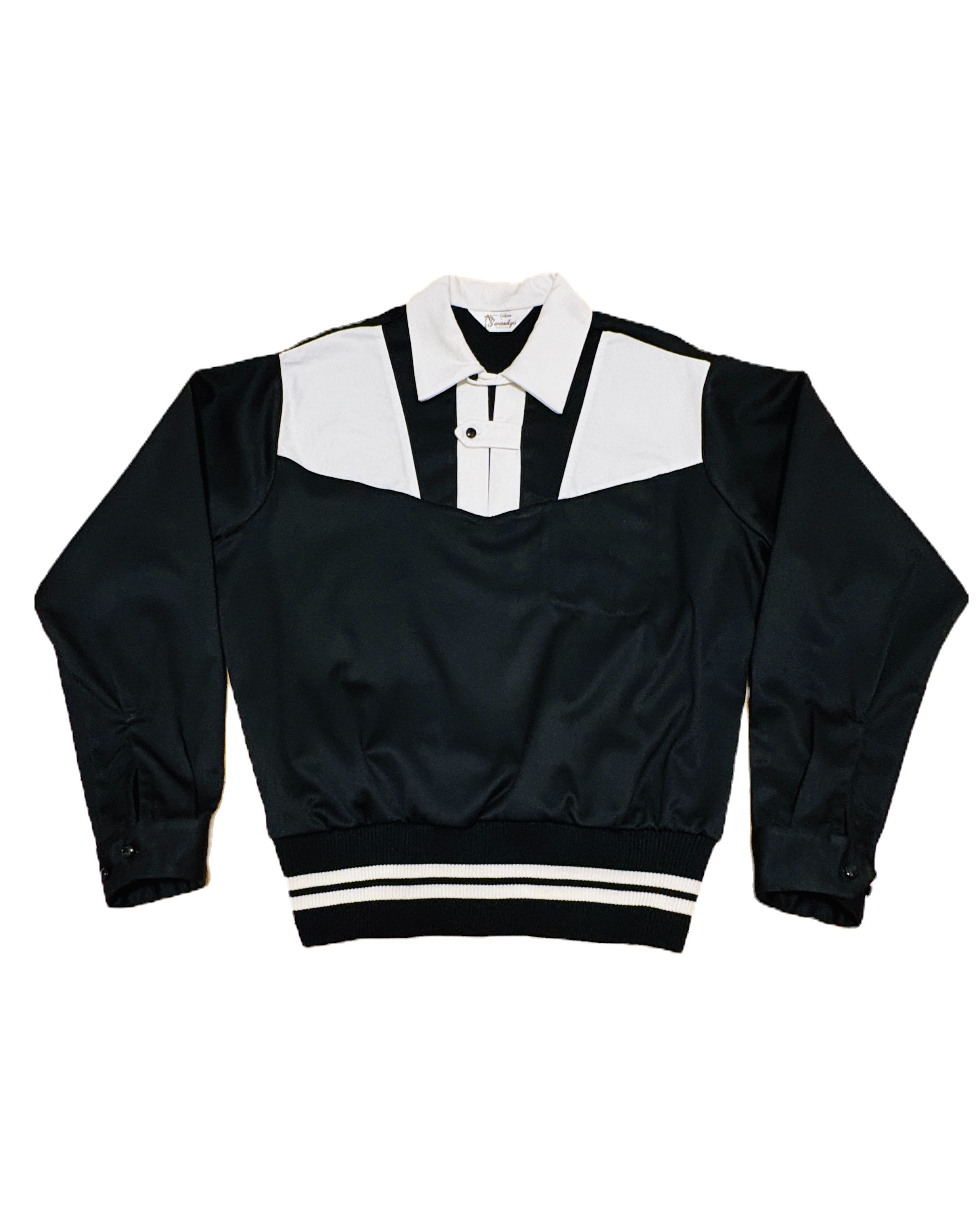 Swankys Desmond 40's-50's Pullover Gaucho  Black & White