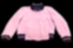 Vintage Pink & Black Rocker Reversible Bomber 50's