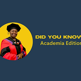 Did You Know? – Academia Edition