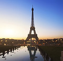 Paris tour eiffel belle vue