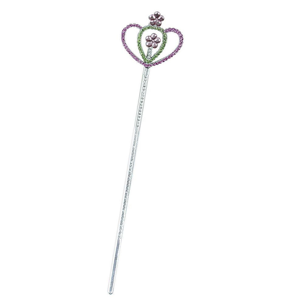 Thumbnail: Flower garden glitter wand