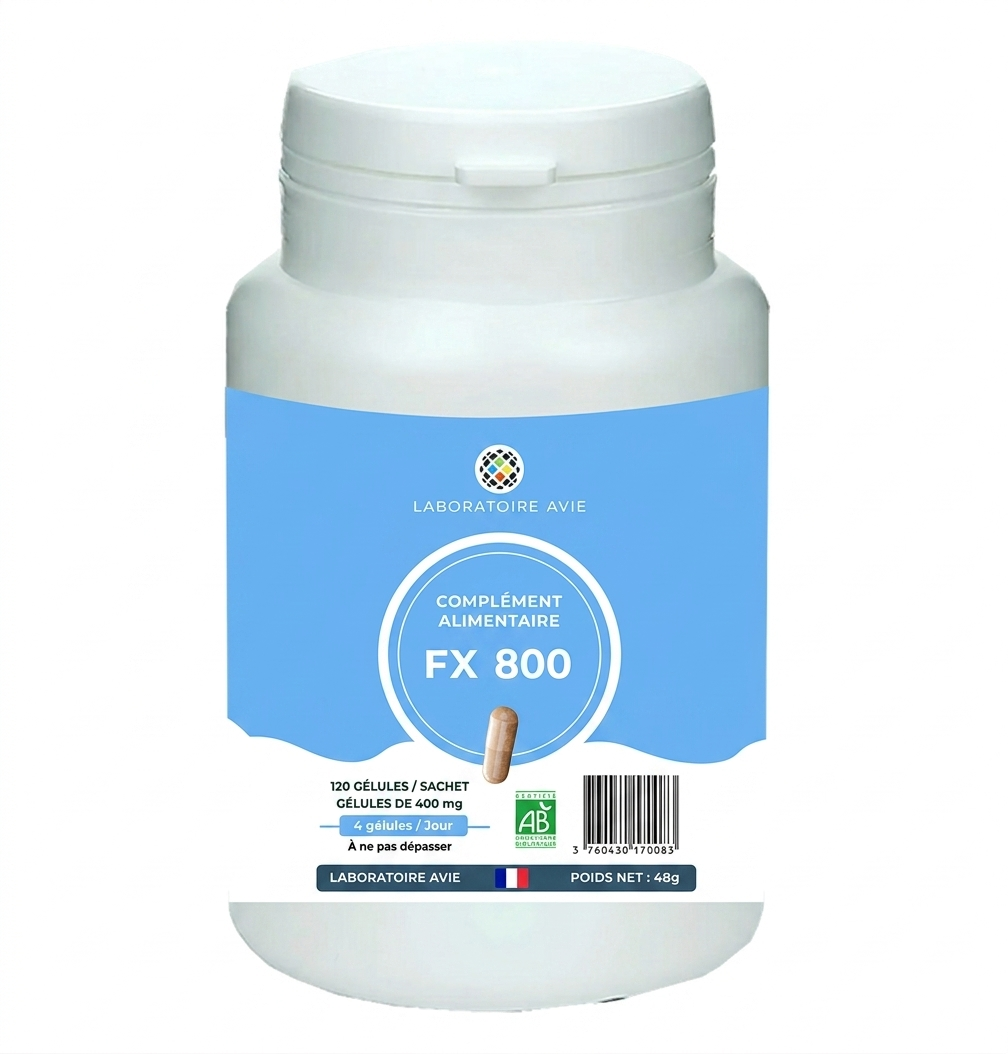 Complexe de vitamines et minéraux FX 800 (Gélules de 400mg)