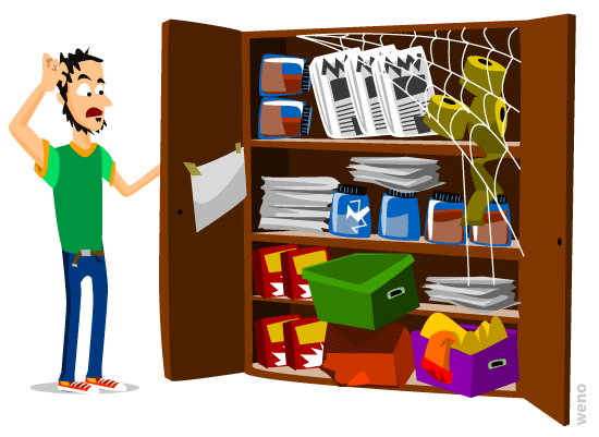 Resultado de imagem para gif organizar