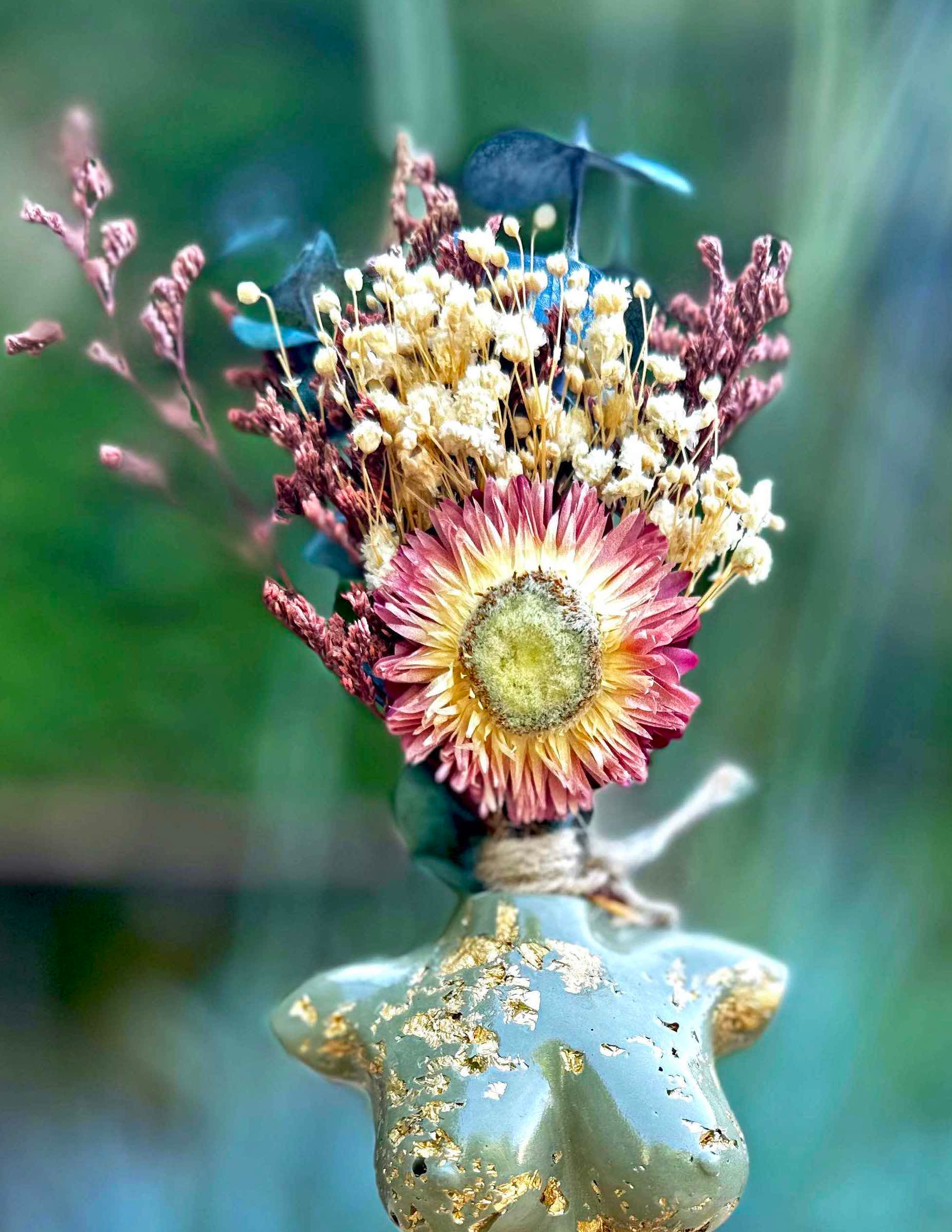 Mini Dried Flower Bouquet