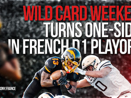 Wild Card Weekend Turns One-Sided in French D1 Playoffs