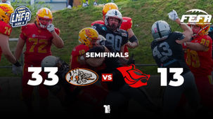 Badalona Dracs Return to Spanish Bowl After Dominating Osos Rivas in the second Semi-Final