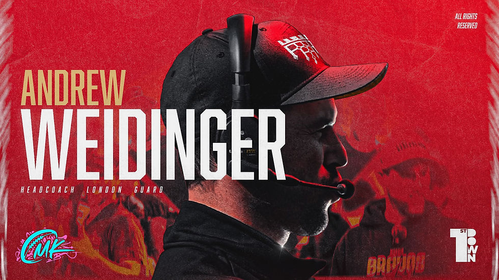 Andrew Weidinger - The Head Coach of the London Guard