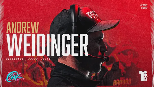 Andrew Weidinger - The Head Coach of the London Guard