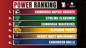 BUCS Scottish Tier 1 – Week 5 Power Rankings
