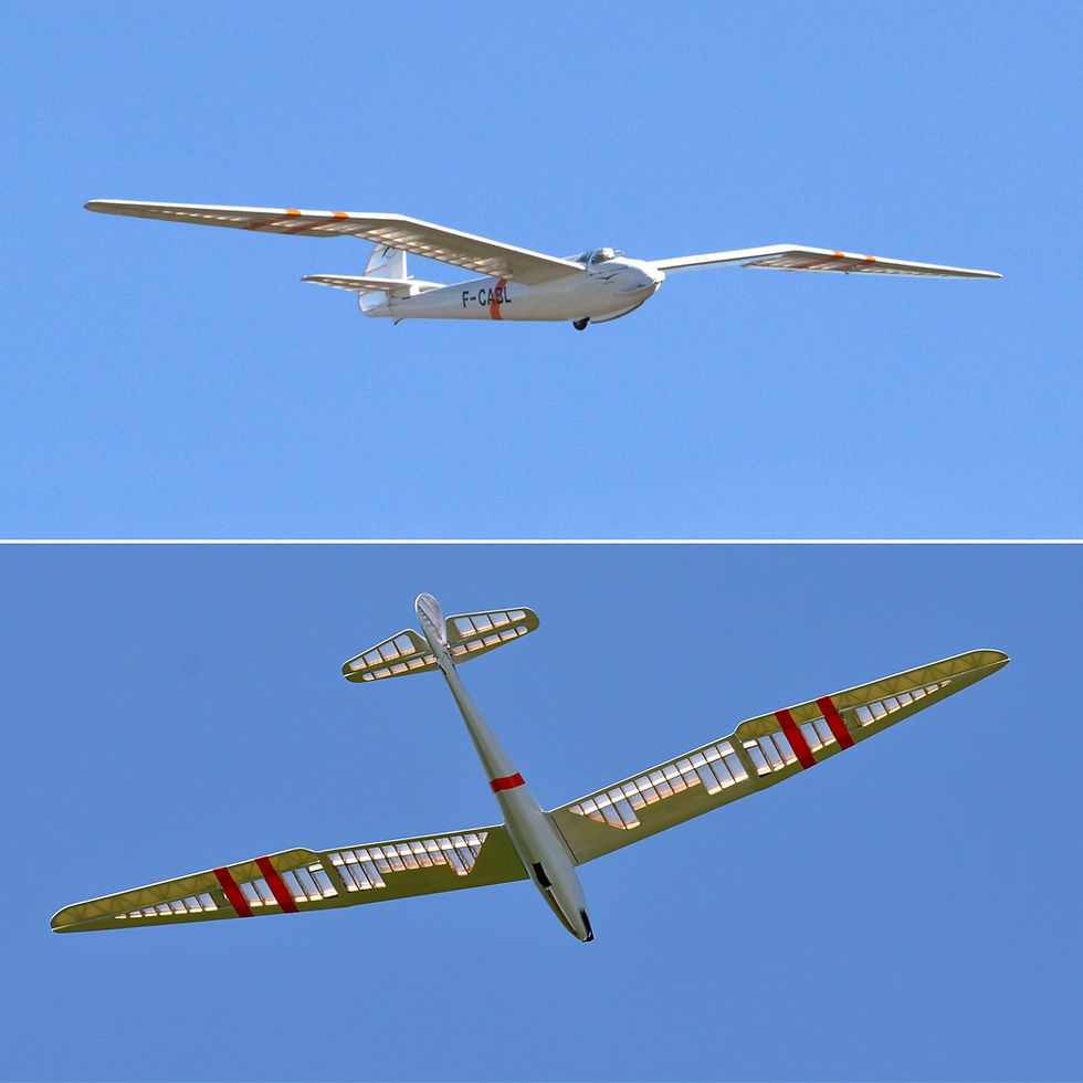 Thumbnail: minimoa modellflugzeug, minimoa flugzeugmodell, minimoa baukasten, minimoa bausatz, minimoa gleiter, gö3 minimoa modell