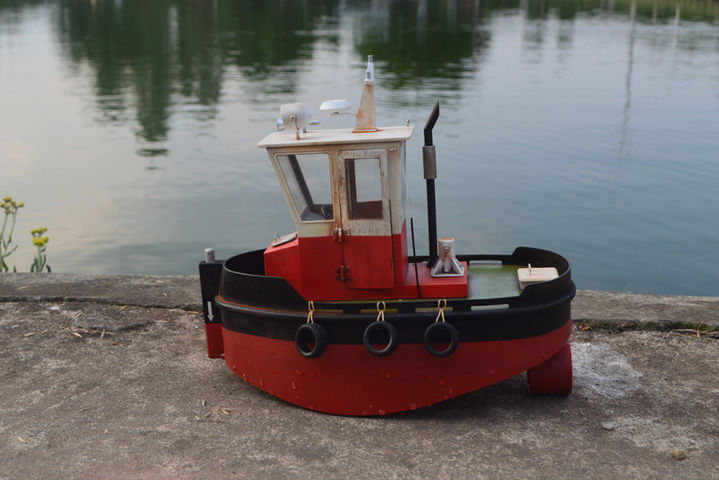 little otter boot, little otter schlepper, little otter modellbau boot, little otter modellboot, little otter tugboat, little otter tug boat
