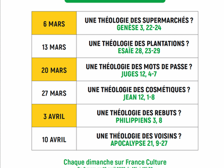 Carême protestant 2022