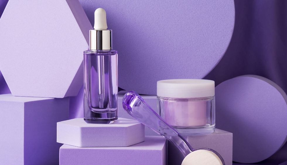 skincare product branding