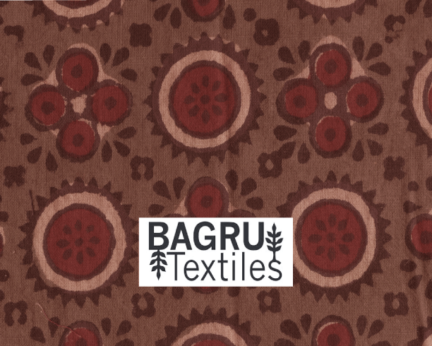 Bagru: Naturally dyed block prints