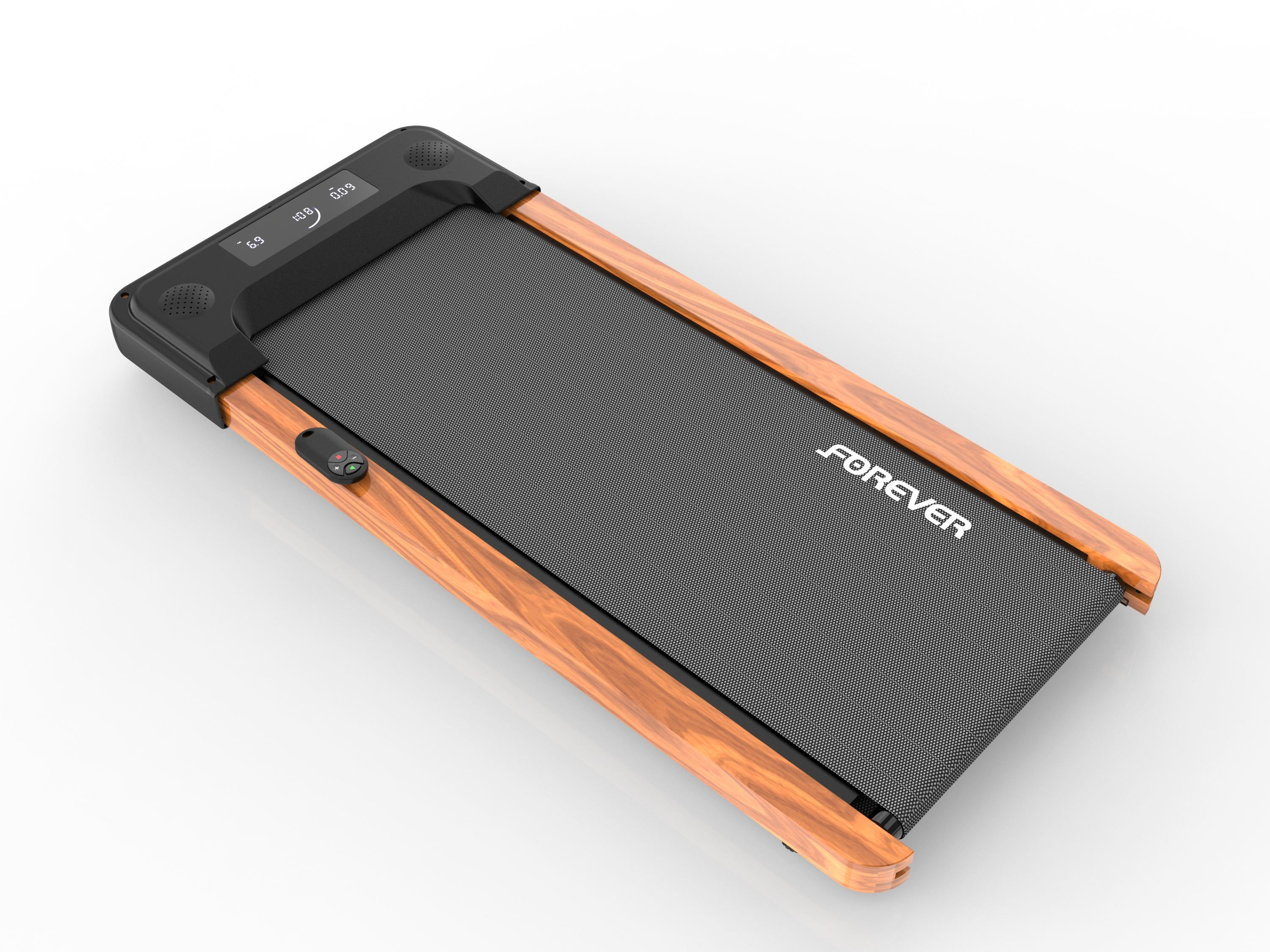 Under desk Treadmill Wood Electric Treadmill with Remote Control