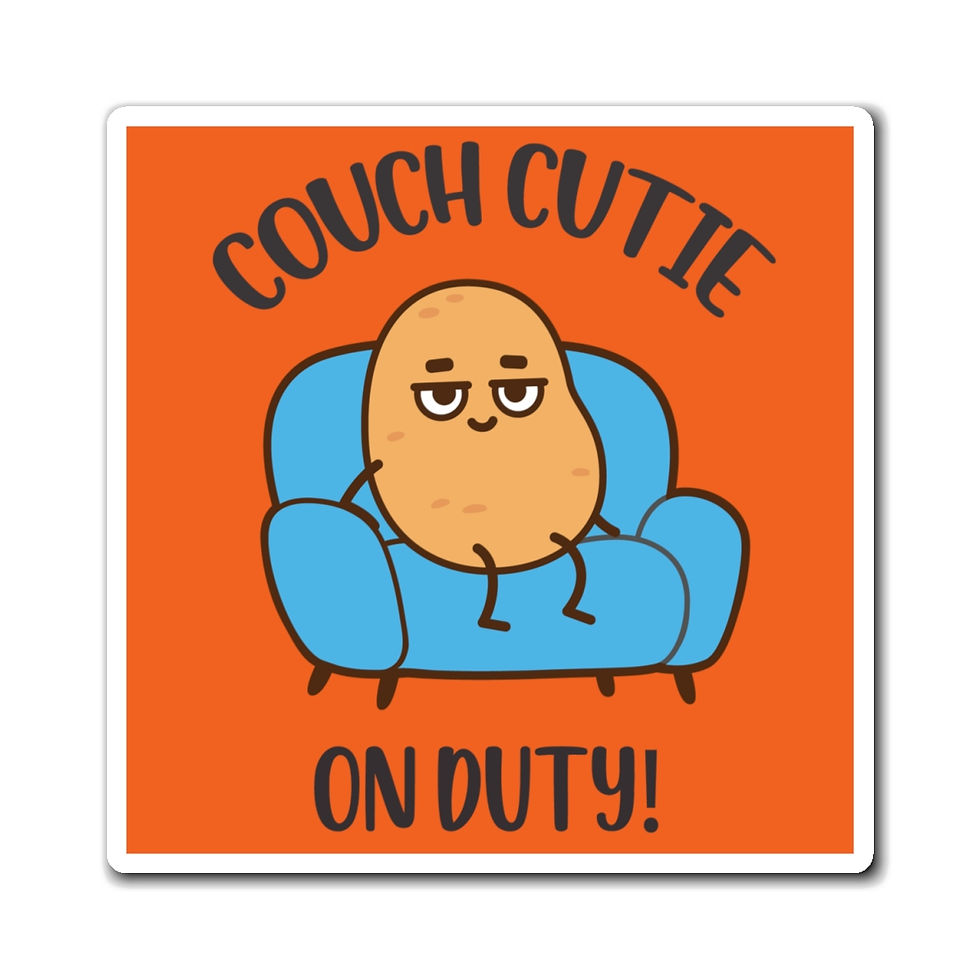 Thumbnail: Couch Cutie on Duty Magnet