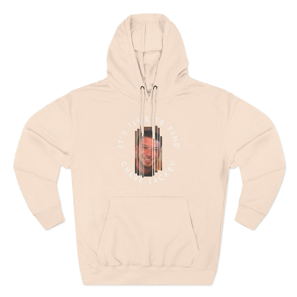 Thumbnail: The Disappearance of Chase Lackey Awareness Hoodie