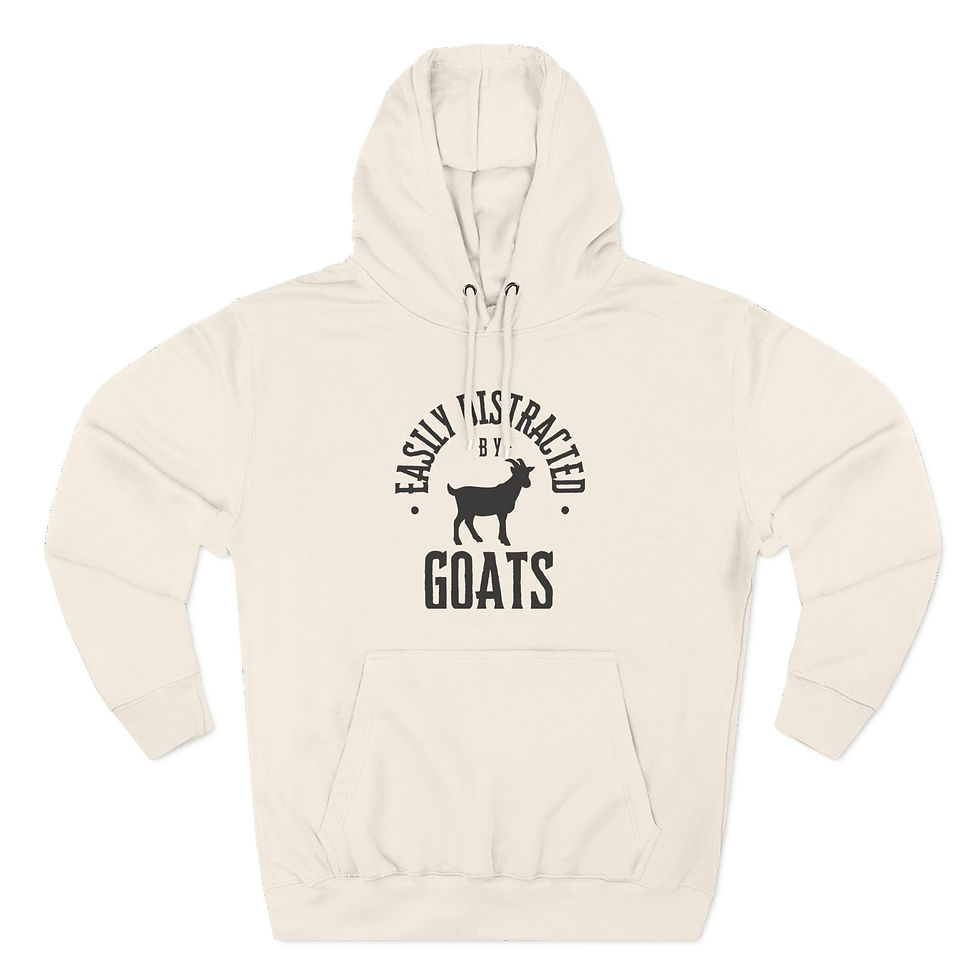 Thumbnail: Easily Distracted by Goats Hoodie