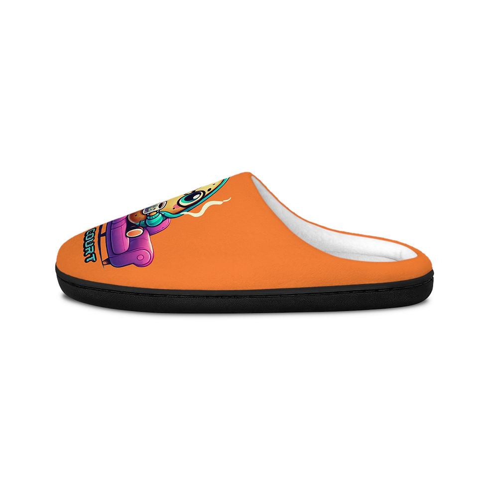 Thumbnail: Couch Potato Women’s Indoor Slippers (Light Orange)