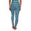 Thumbnail: Couch Court Llama High Waisted Yoga Leggings - Turquoise