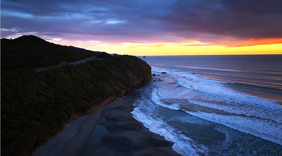 Nine Mile Beach West Coast Sunset-Ocean View Great Coast Road West